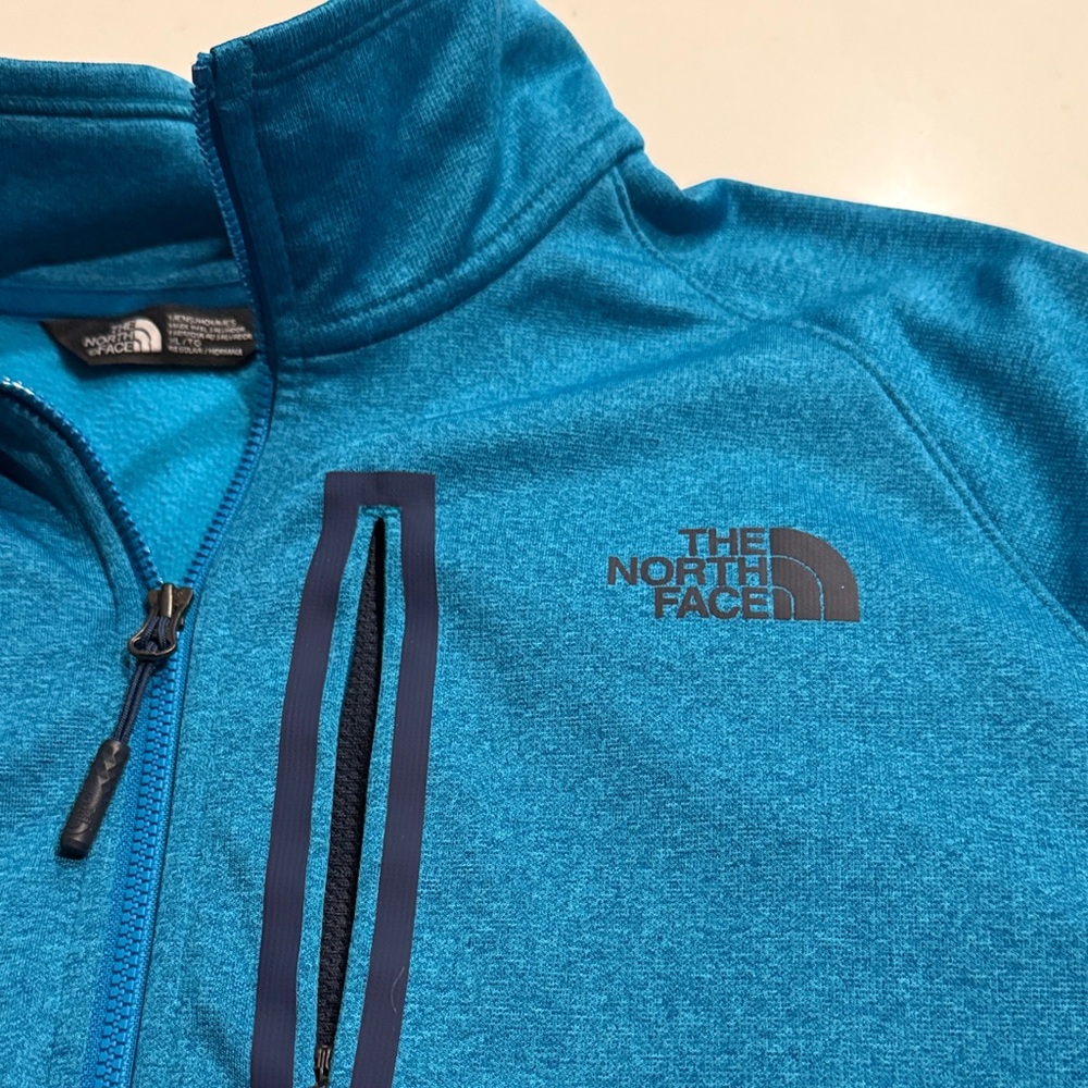 The North Face Blue Zip Up XL - Picture 7 of 7